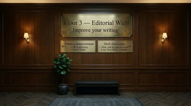 Floor 3 lobby — Editorial Wing
