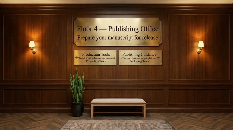 Floor 4 lobby — Publishing Office