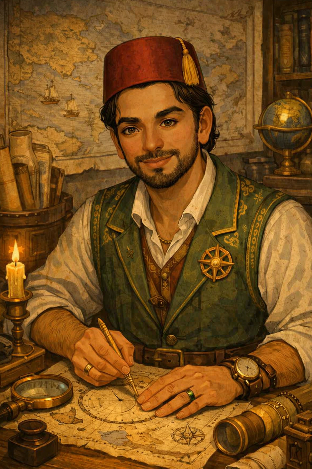 Emir, the cartographer