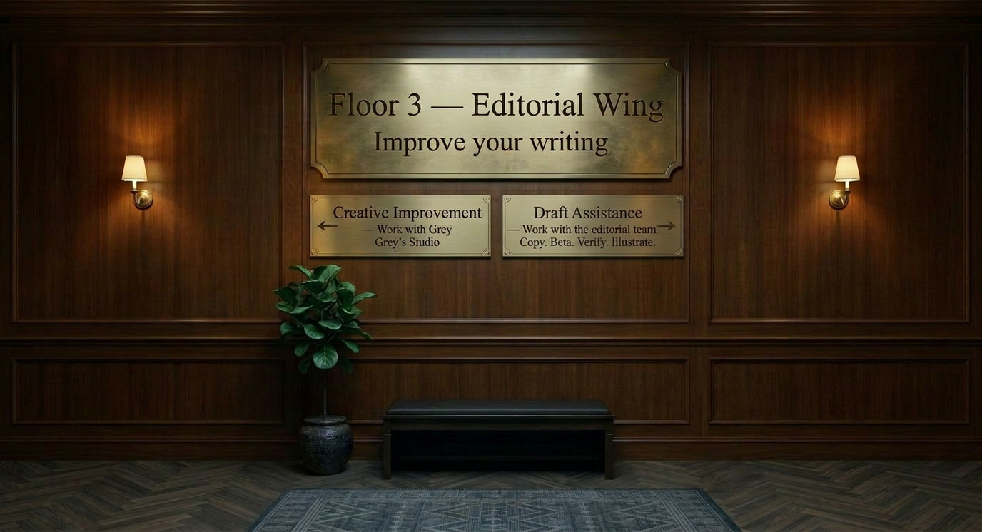 Floor 3 lobby — Editorial Wing