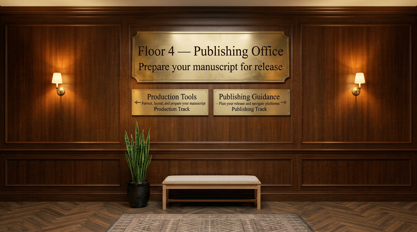 Floor 4 lobby — Publishing Office